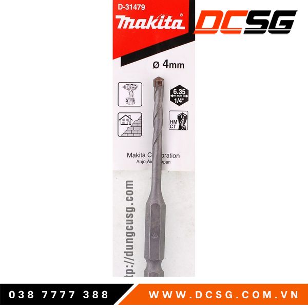 MŨI KHOAN BÊ TÔNG MAKITA D-31479