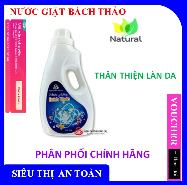 Nước giặt Bách Thảo 1kg