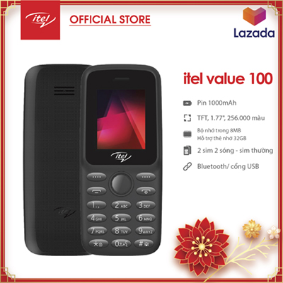 Điện thoại Itel Value 100