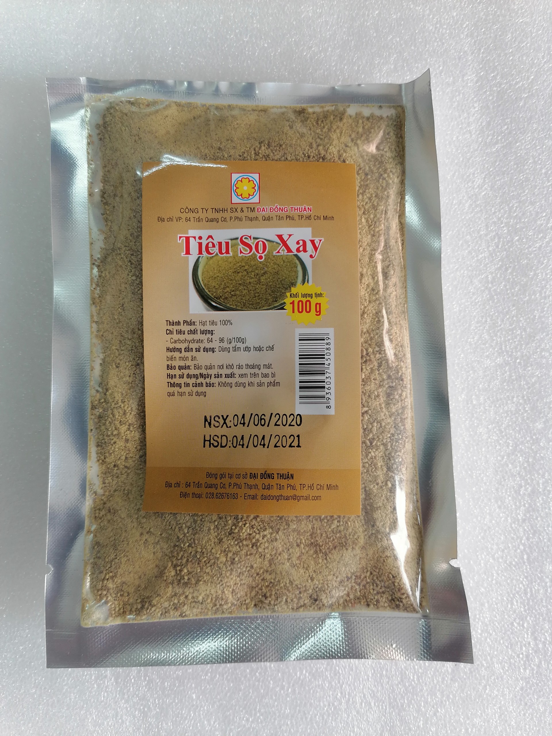 Tiêu sọ xay ViPep 100g
