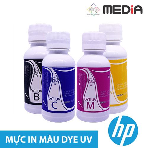 Mực In Phun Màu Media DYE UV Cho máy in epson,hp,canon 100ml