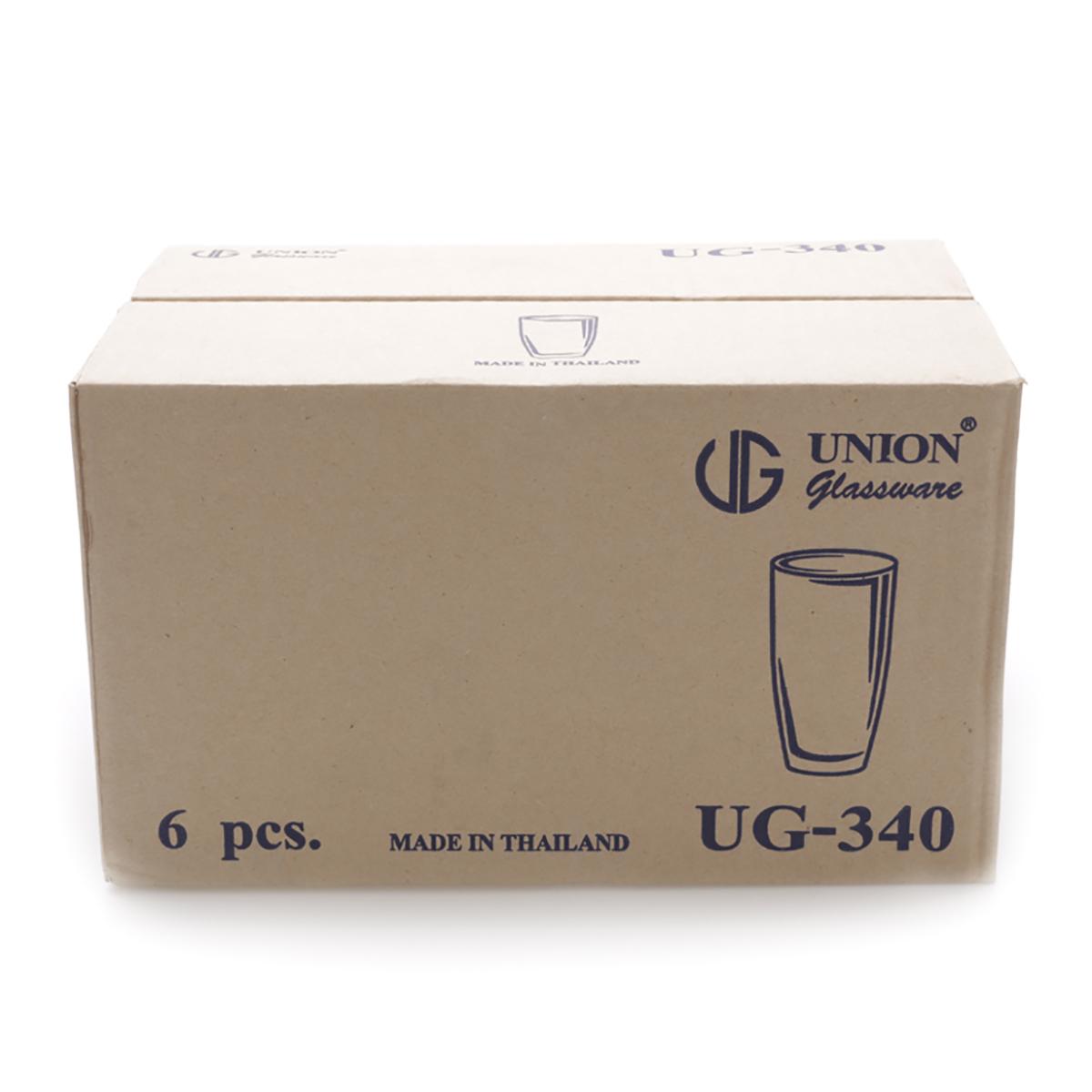 Bộ 6 ly trơn Union Glass UG 340 - 345ml