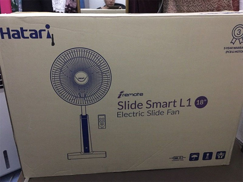 QUẠT LỬNG HATARI SLIDE SMART L1