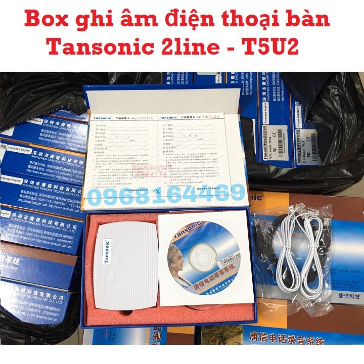 Máy ghi âm Tansonic 2 lines USB T5U2