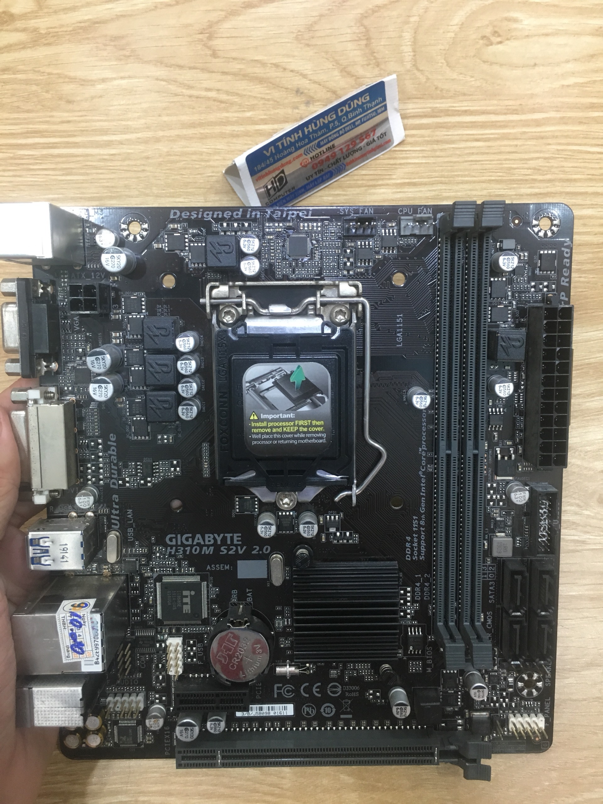 Mainboard Gigabyte H310M-S2V