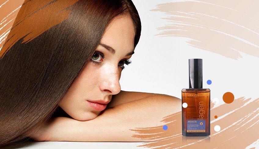 Tinh dầu dưỡng tóc Haneda Collagen Argan Oil