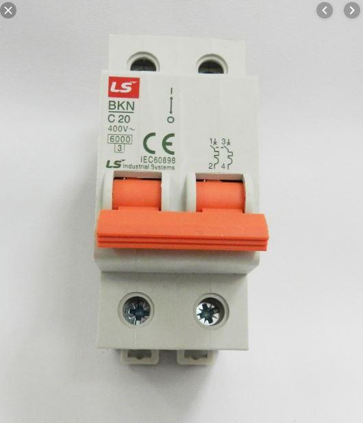 Cầu dao MCB LS BKN - 25A 6kA 2P