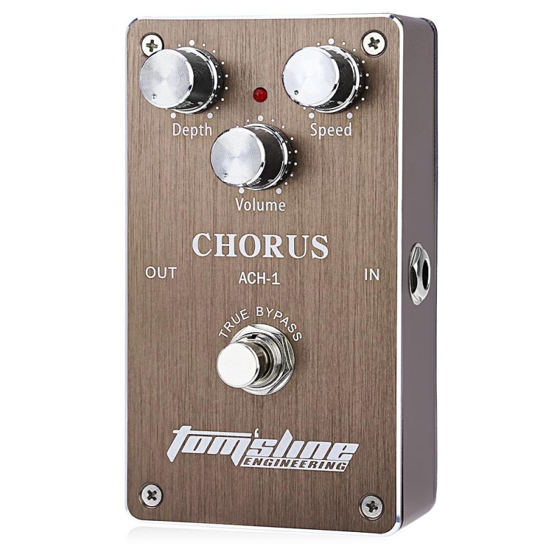 Aroma ACH - 1 Electric Guitar Effects Pedal Chorus True Bypass (Light Coffee) - intl