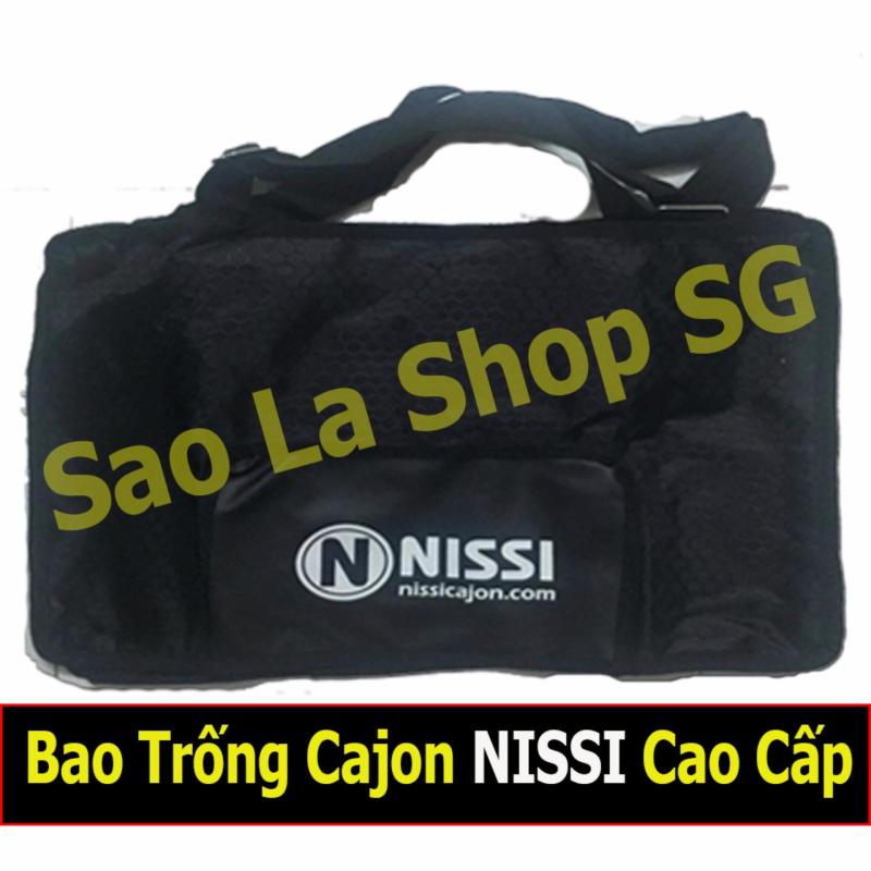 Bao Trống Cajon NISSI Cao Cấp Có Ngăn Để Dùi Trống (Chống Mưa, Chống Va Đập)
