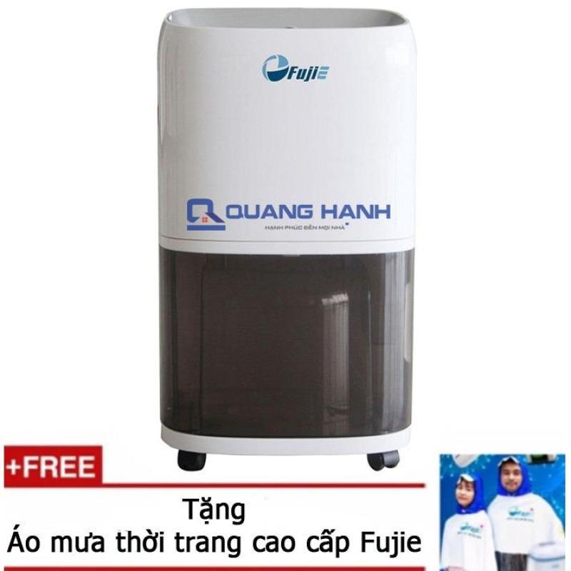 Bảng giá Máy hút ẩm dân dụng FujiE HM-918EC 18 lít/ngày (Trắng) - Hãng phân phối + Tặng áo mưa Fujie cao cấp
