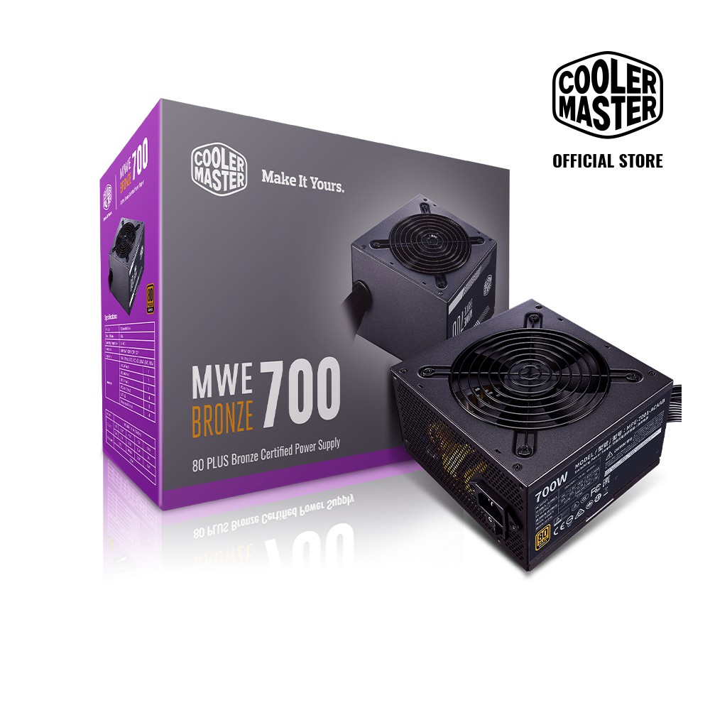 Nguồn máy tính Cooler Master MWE 700 BRONZE V2 80 Plus BRONZE