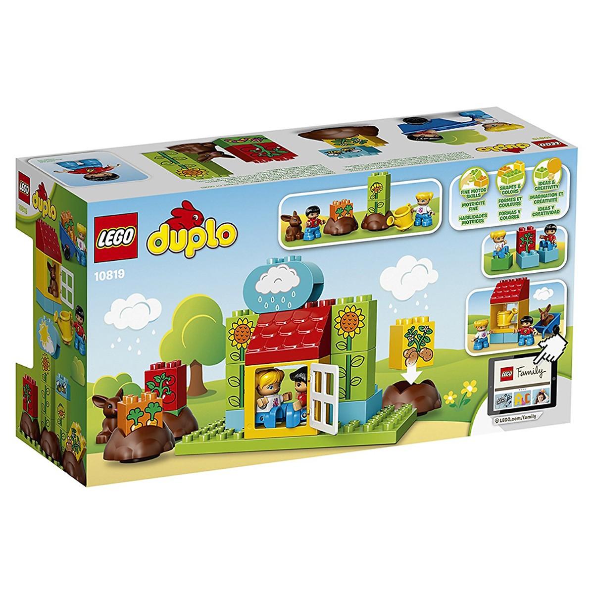 Mô hình Lego Duplo 10819 - Khu vườn đầu tiên của bé