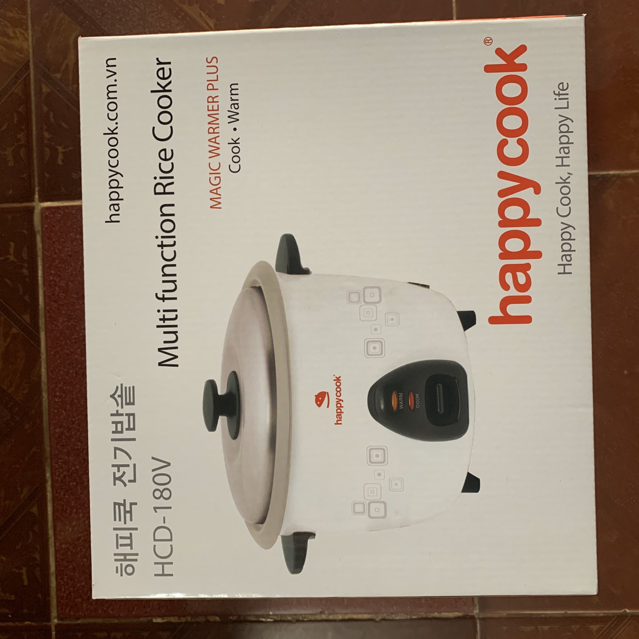 Nồi cơm điện Happy Cook HCD-180 1.8L