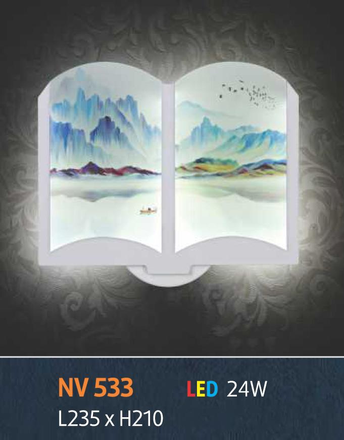 Đèn vách led NV 533