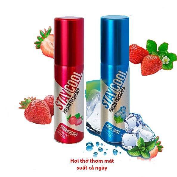 Xịt thơm miệng StayCool Hương Quế