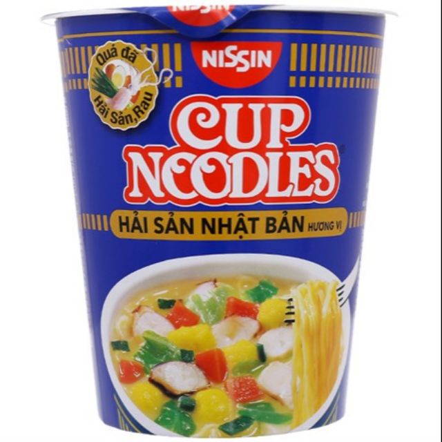Mì Cup Noodles Hải Sản 67g thùng 24 ly