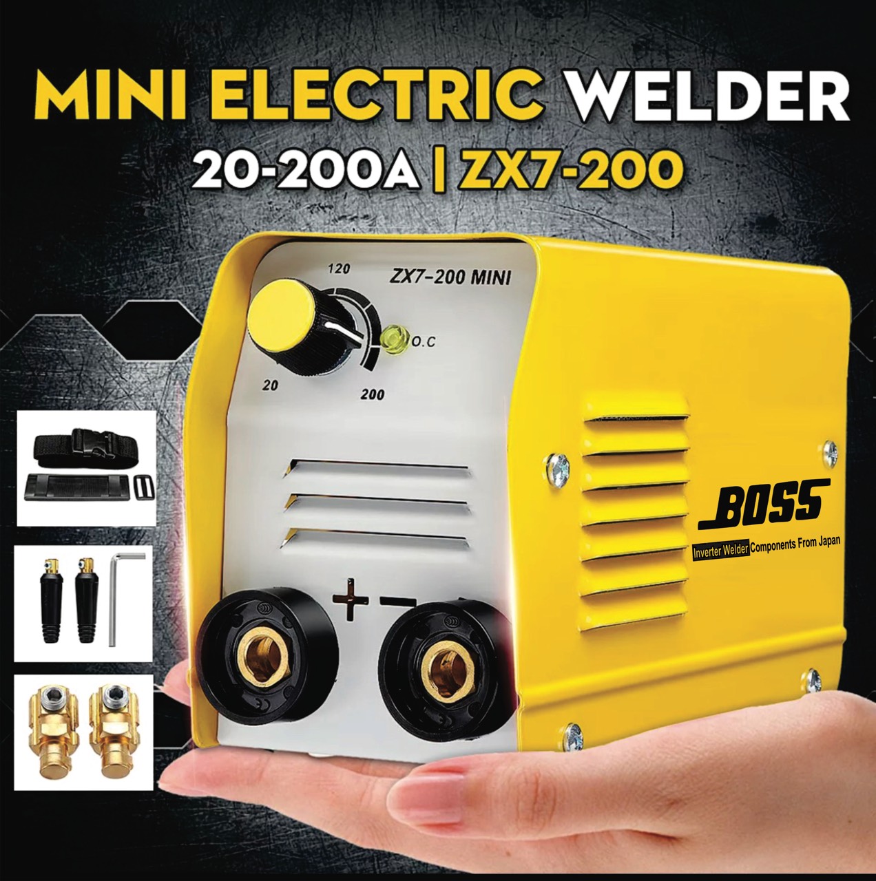 MÁY HÀN ĐIỆN TỬ BOSS ZX7-200