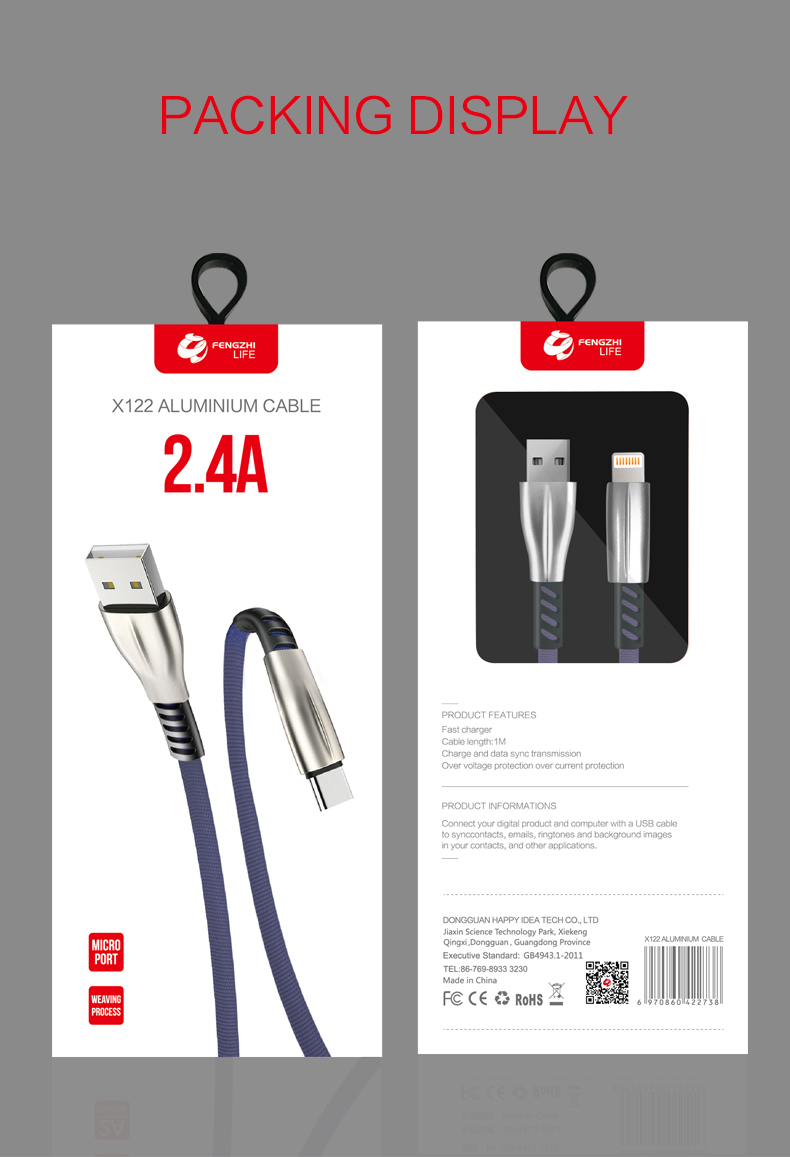 CÁP SẠC FENGZHI X122