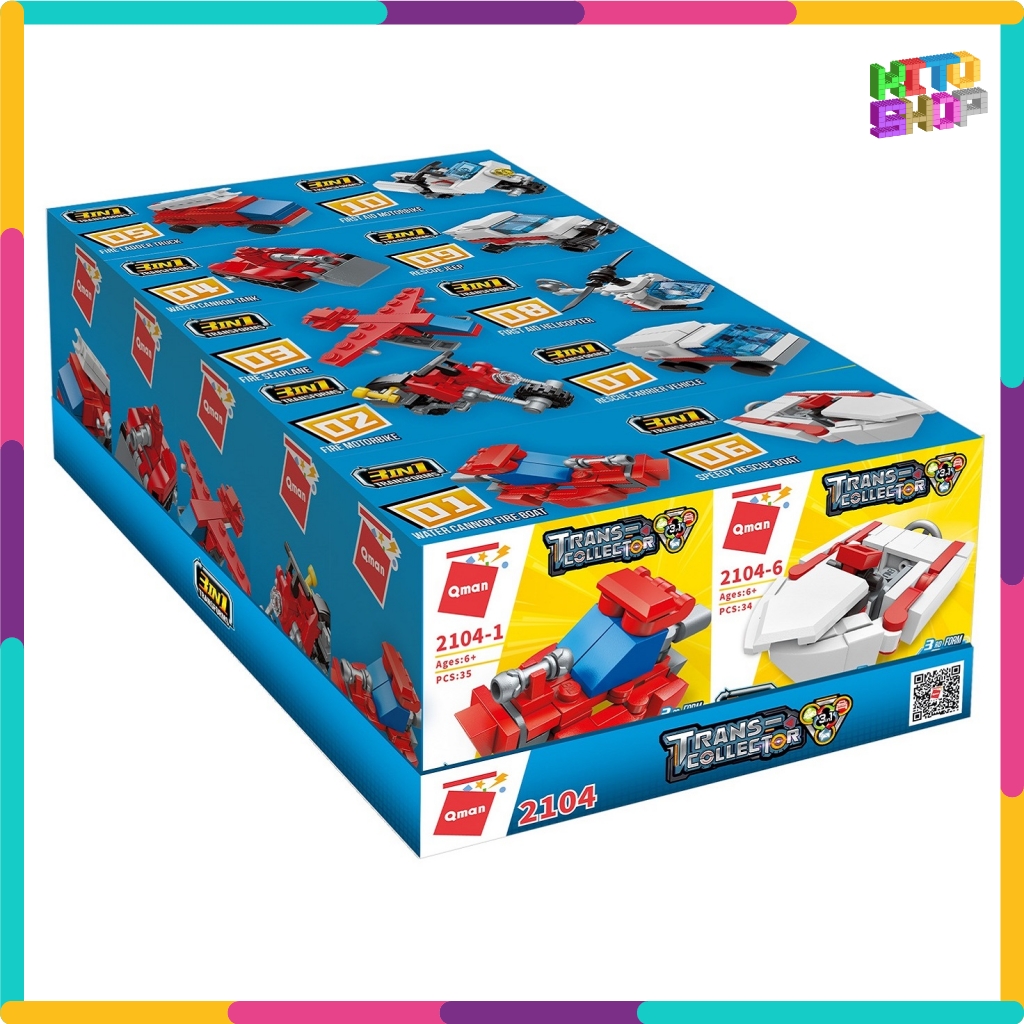 Mô Hình LEGO City Fire 60108 - Biệt Đội Cứu Hỏa