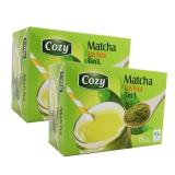 Trà Sữa Cozy Matcha 3in1 306g combo 2 hộp