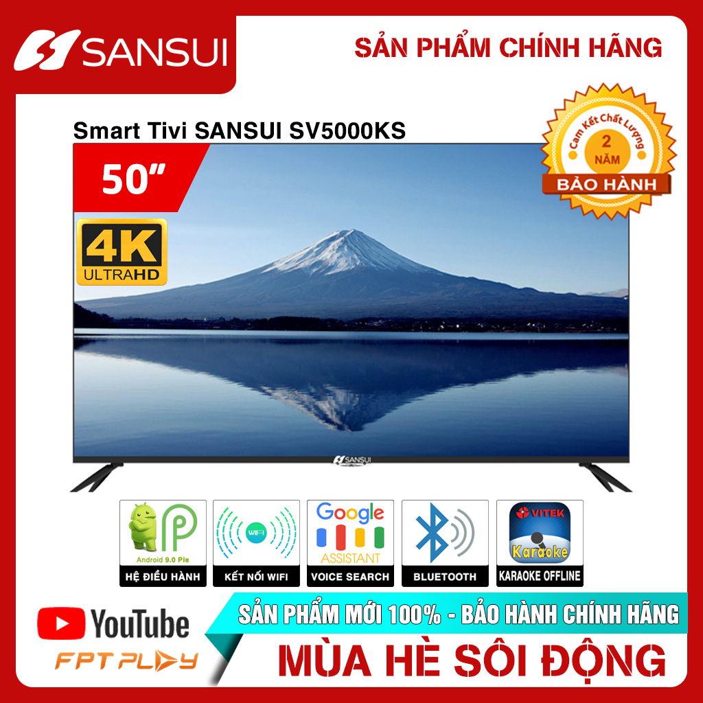 Smart Tivi Karaoke SanSui SV5000KS