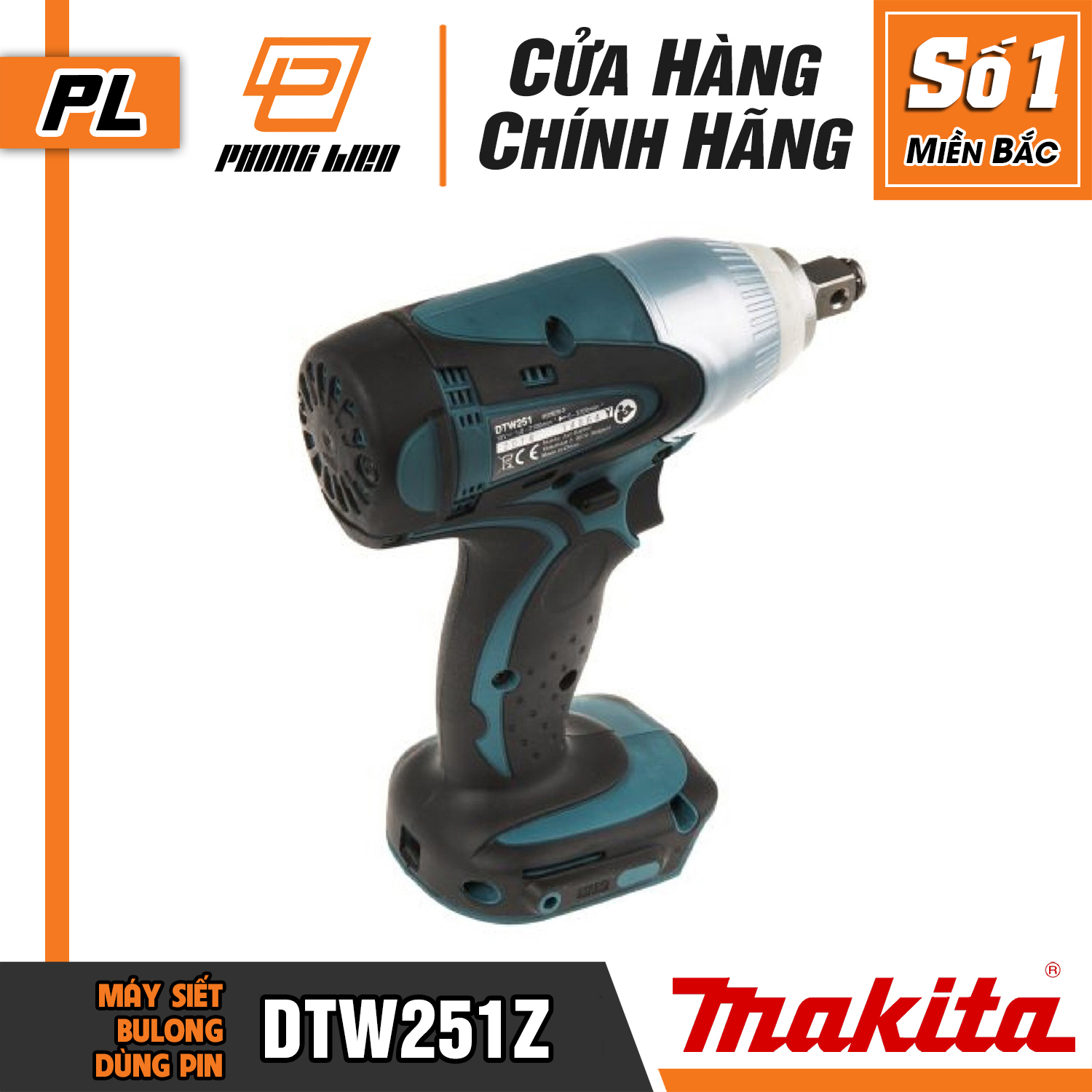 Máy bắt vít Makita DTW251