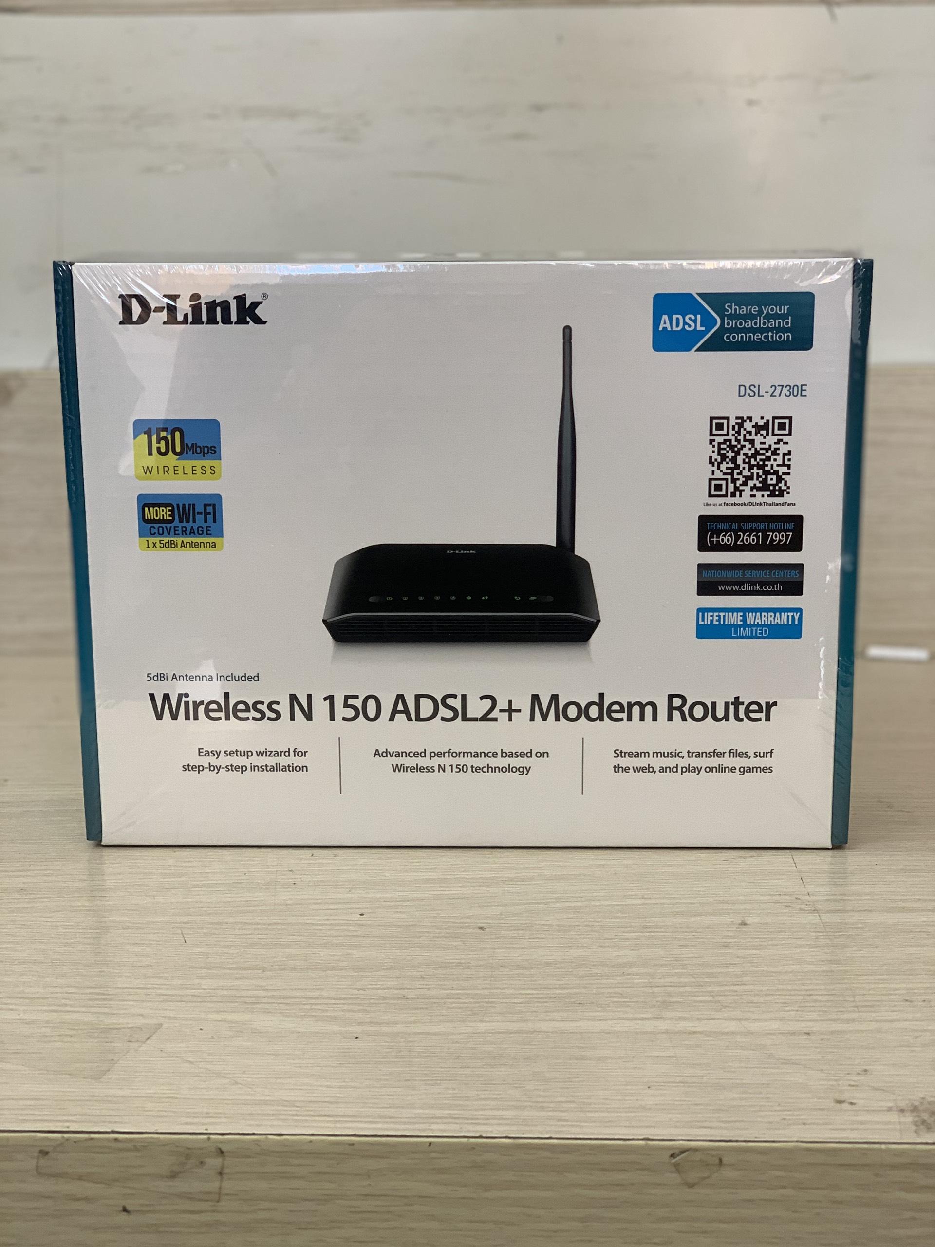 Modem Router WiFi D-LINK DSL-2730E