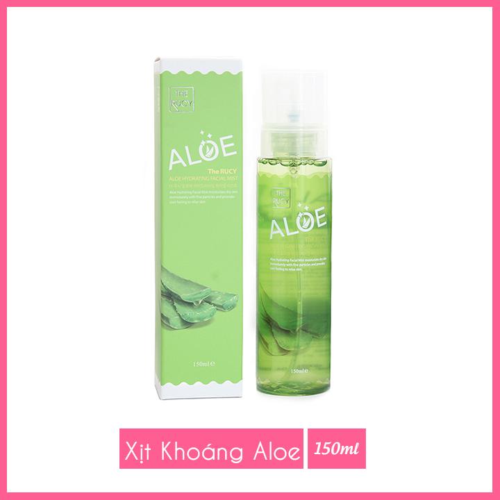 Xịt Khoáng The Rucy Aloe Hydrating Facial Mist (150ml)