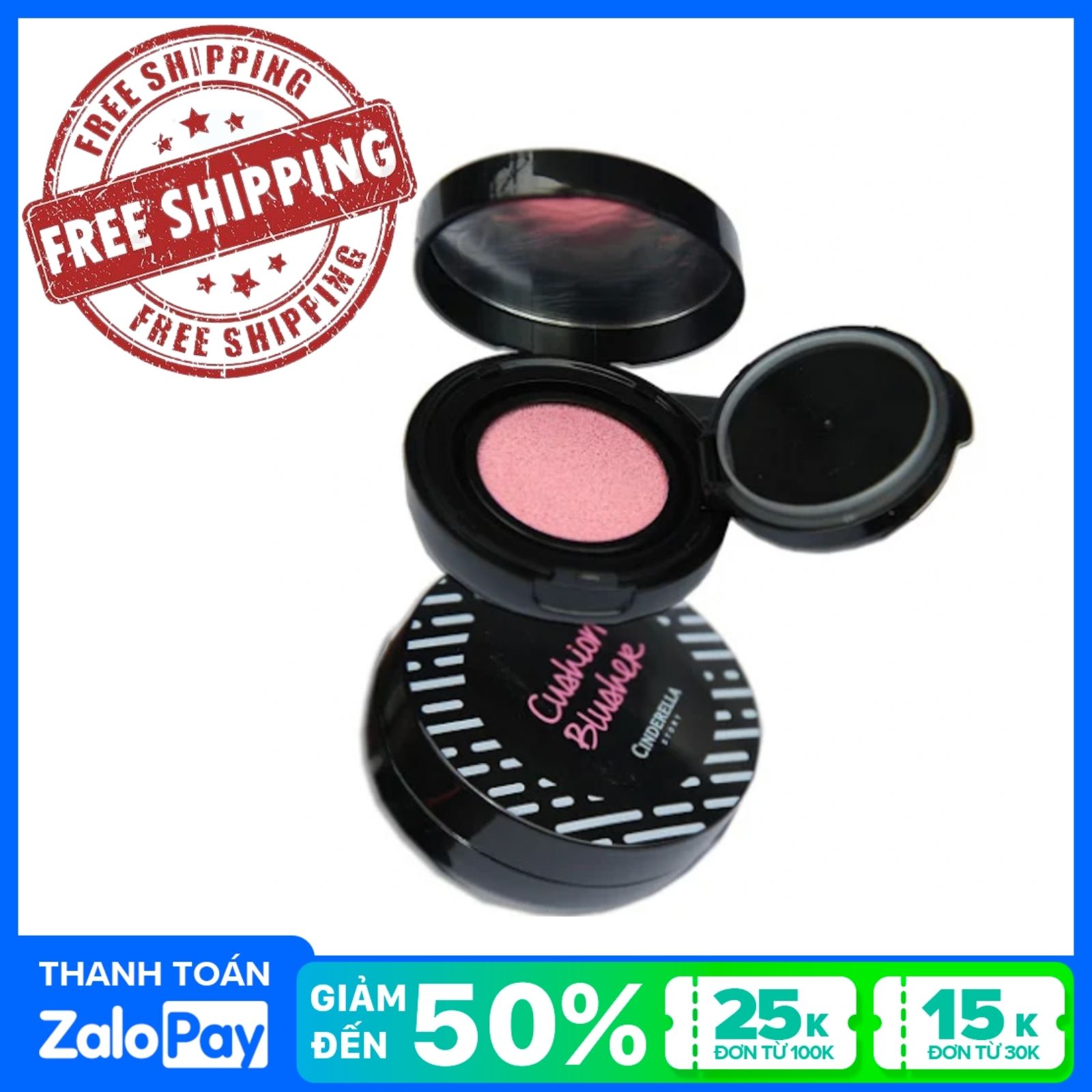 Phấn Má Hồng Cinderella Cushion Blusher 8g