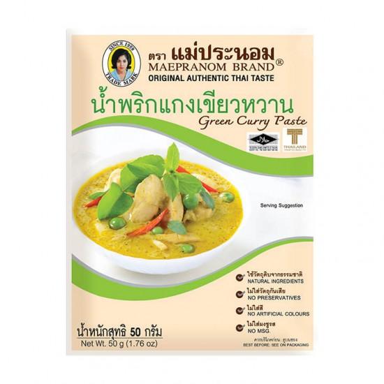 Gia Vị Cà Ri MaePranom Xanh 50g