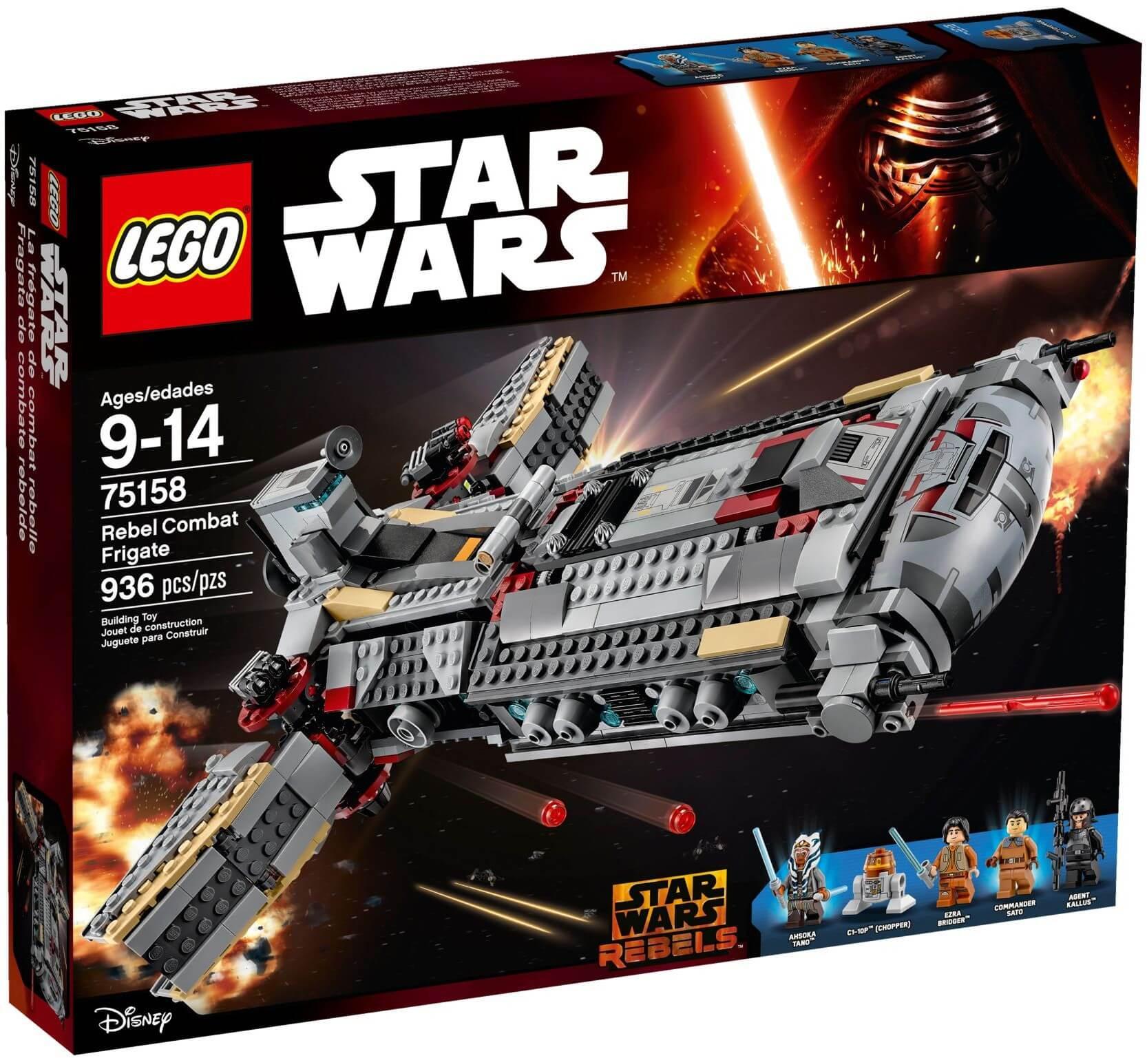 Mô hình Lego Star Wars – Tàu chiến đấu nổi dậy 75158