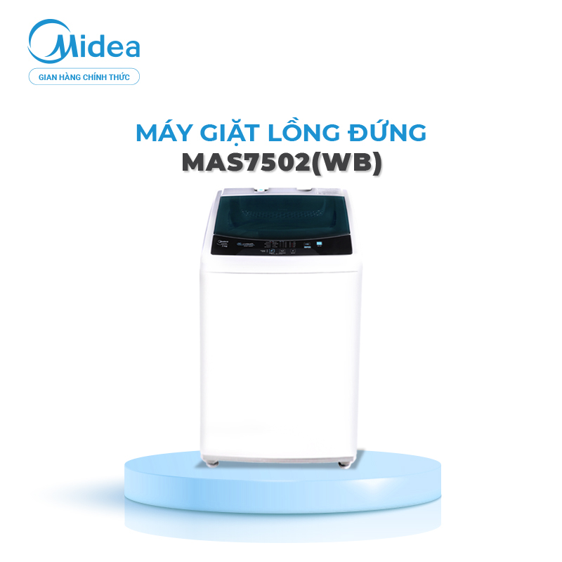 Máy giặt Midea MAS7501 - 7.5kg, lồng đứng