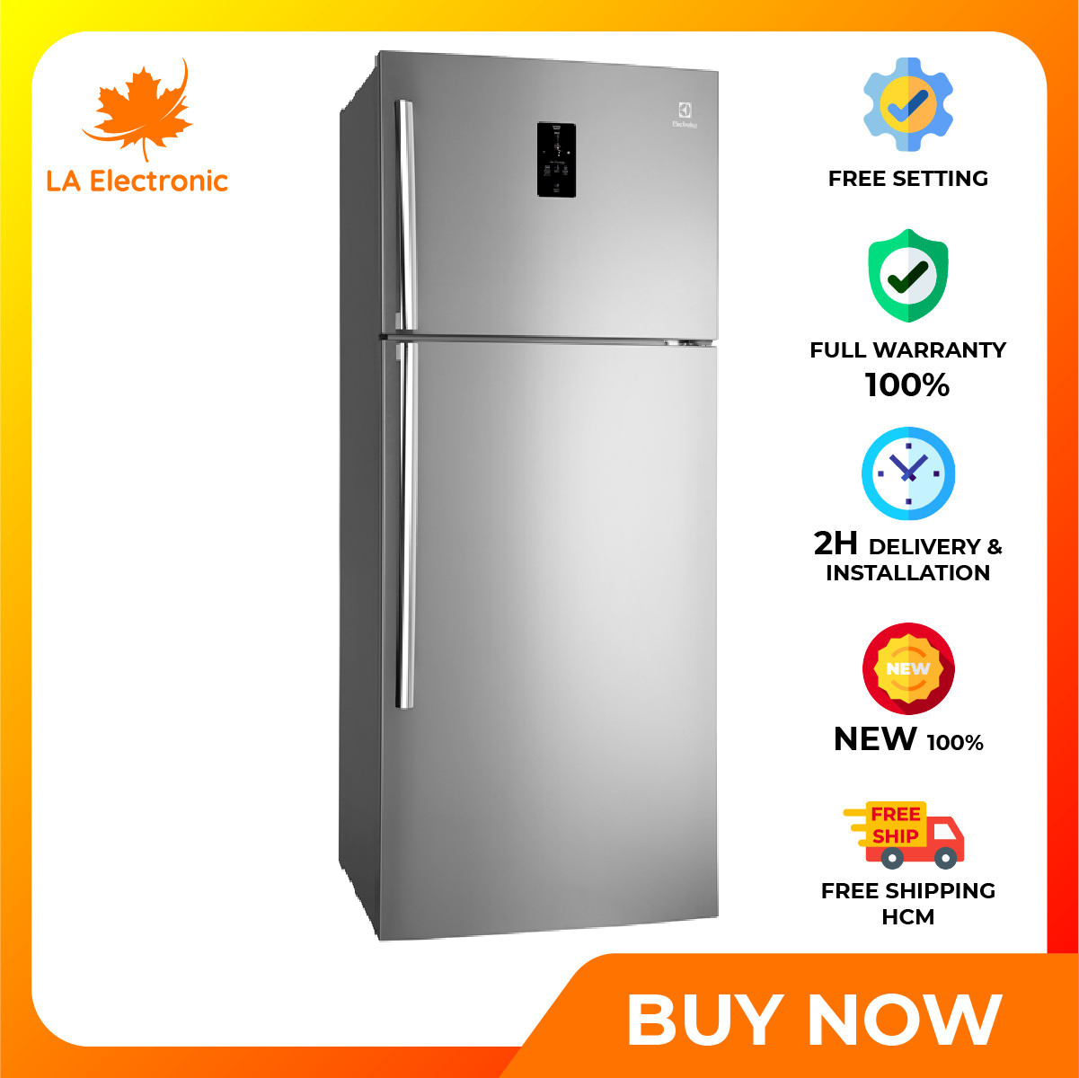 Tủ lạnh Electrolux ETE4600AA 460L