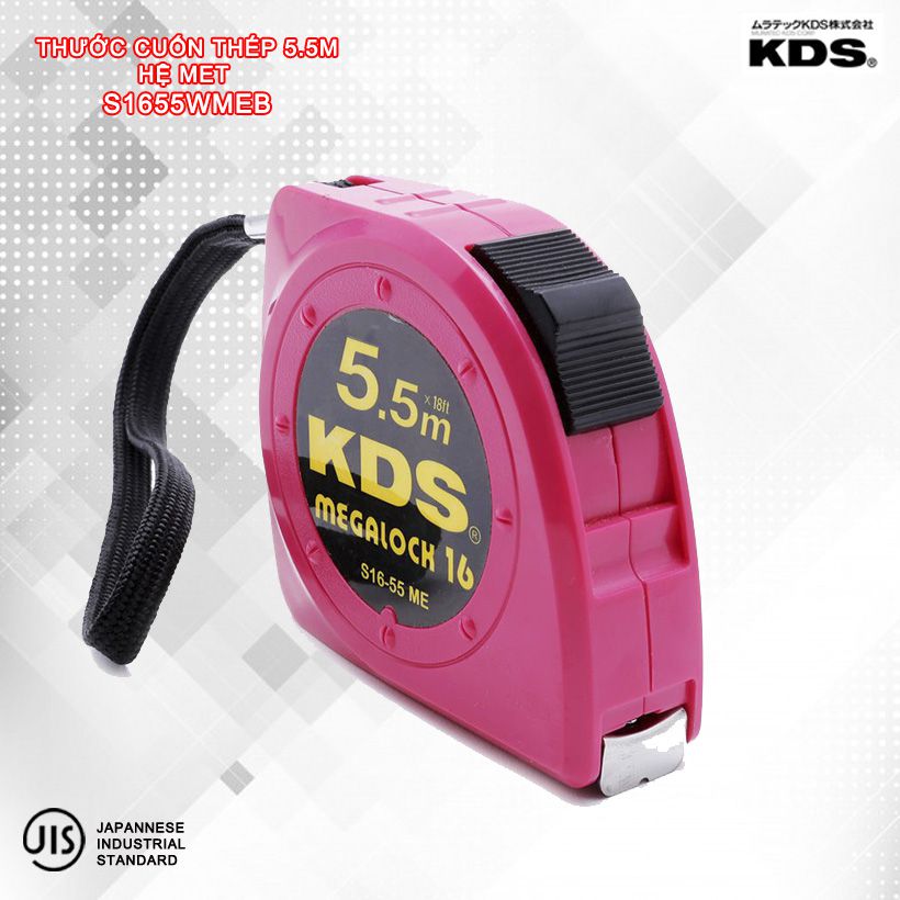 Thước cuốn thép KDS S1655WMEB - 5.5m