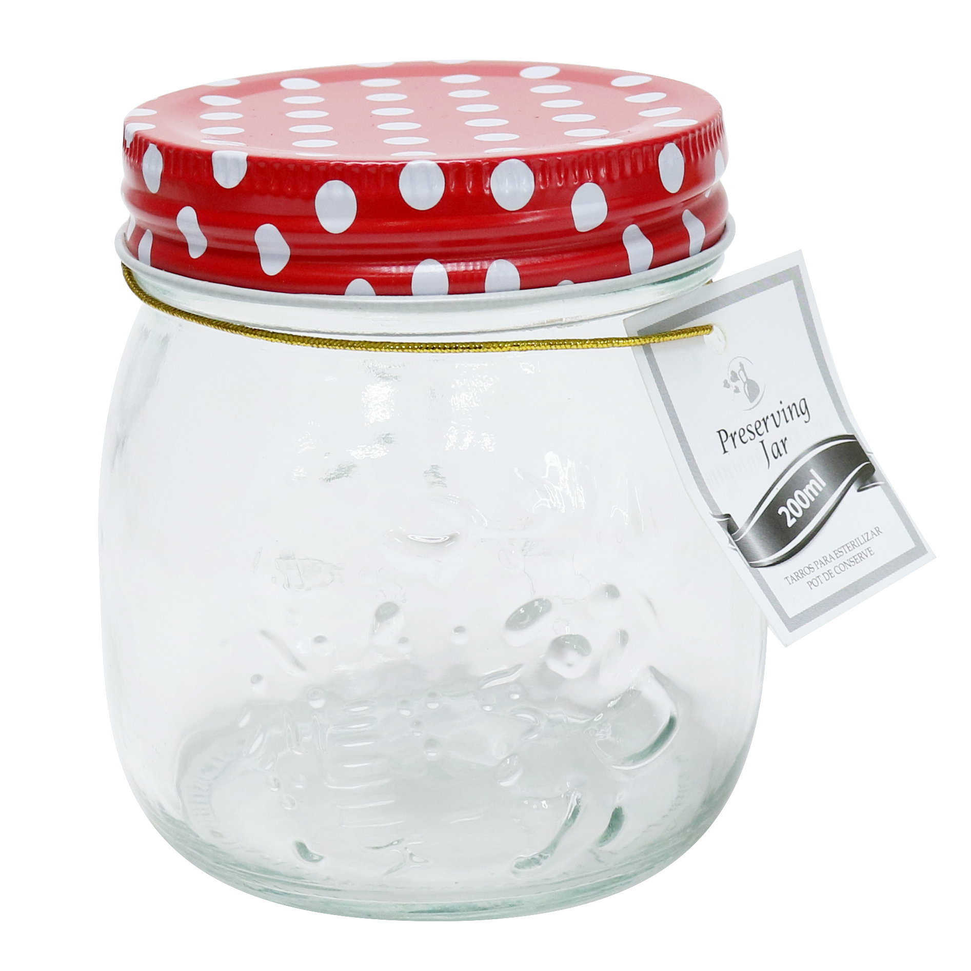Hũ thủy tinh đựng thực phẩm 200ml UBL KS0699