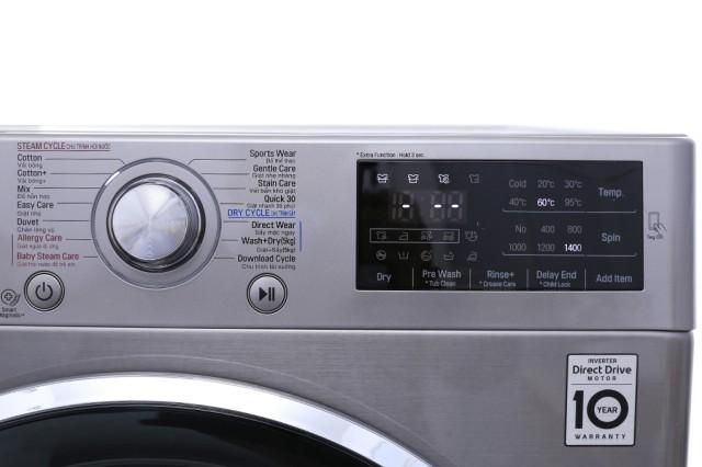 Máy giặt sấy LG FC1409D4E 9kg