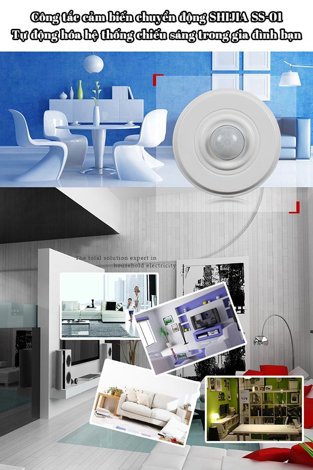 Công tắc cảm biến hồng ngoại SHIJIA SS-01
