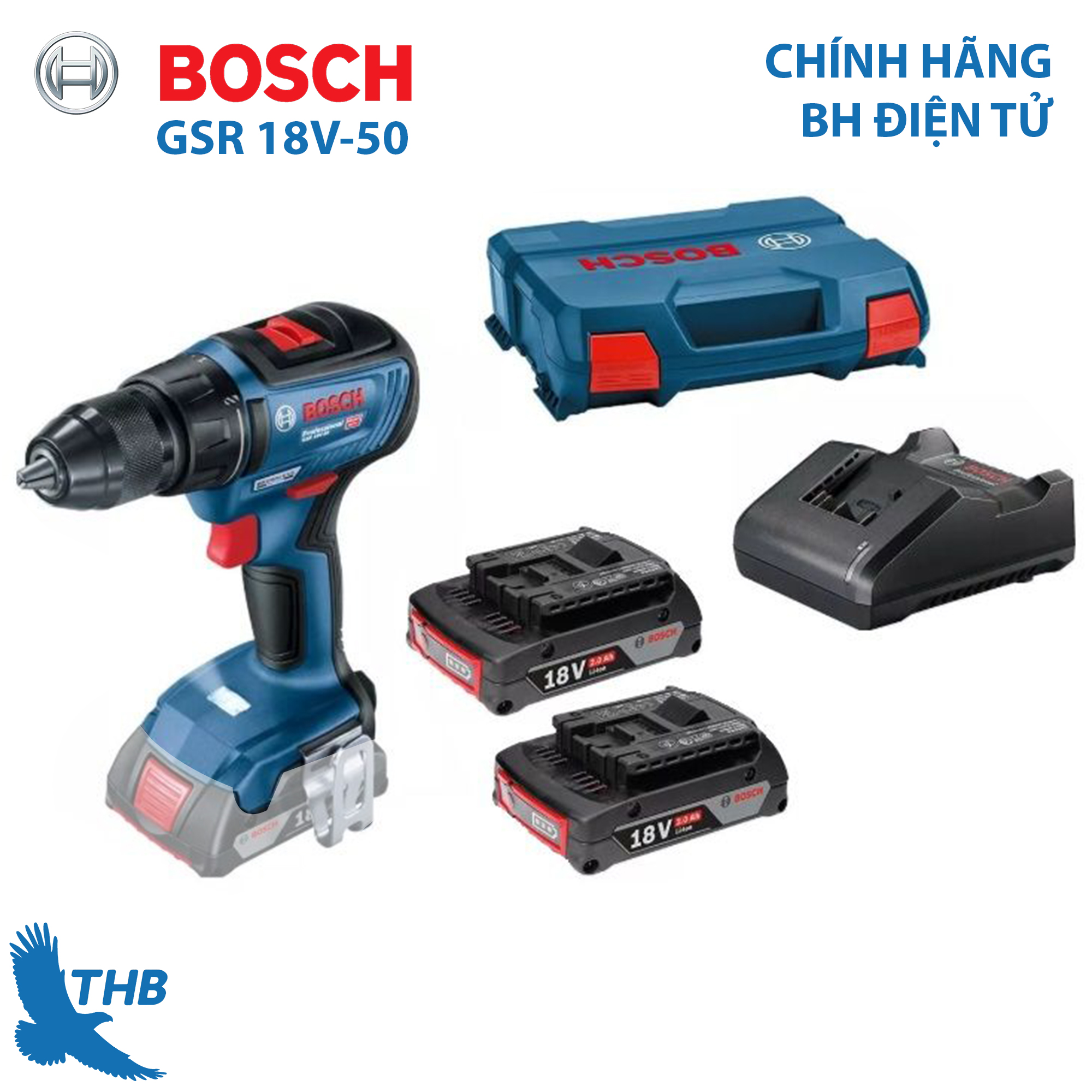MÁY KHOAN BOSCH GSR18V-50