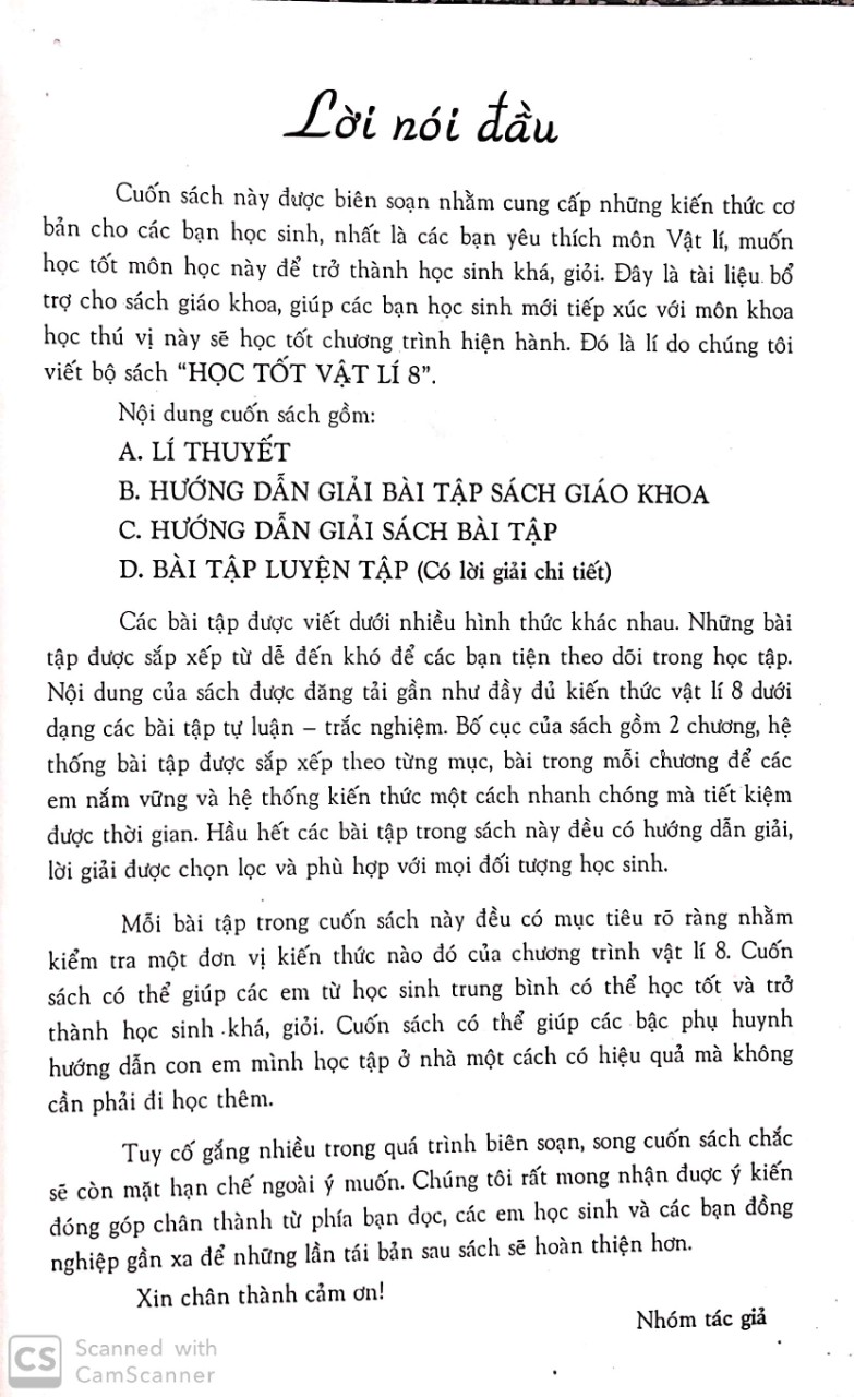 Học Tốt Vật Lý Lớp 8