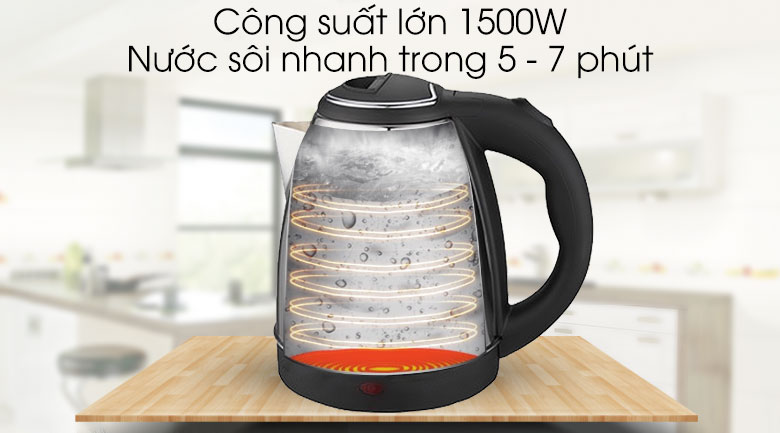 Bình siêu tốc Delites ST15S01 1.5 lít