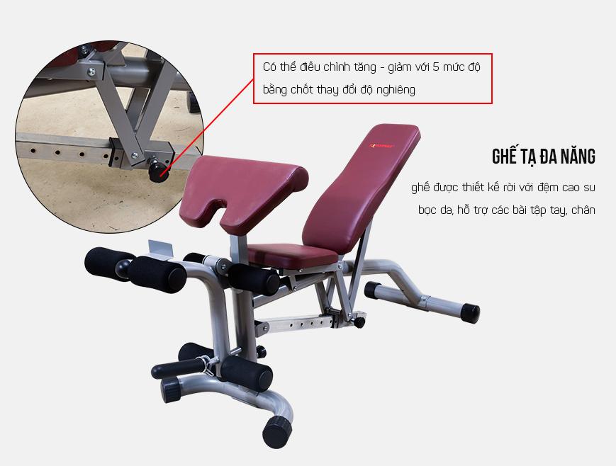 Ghế tạ Kingsport Bk-599