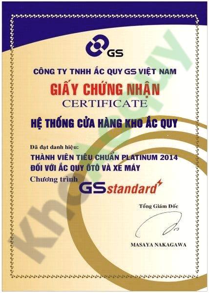 Ắc quy GS DIN60R/DIN60L/DIN60