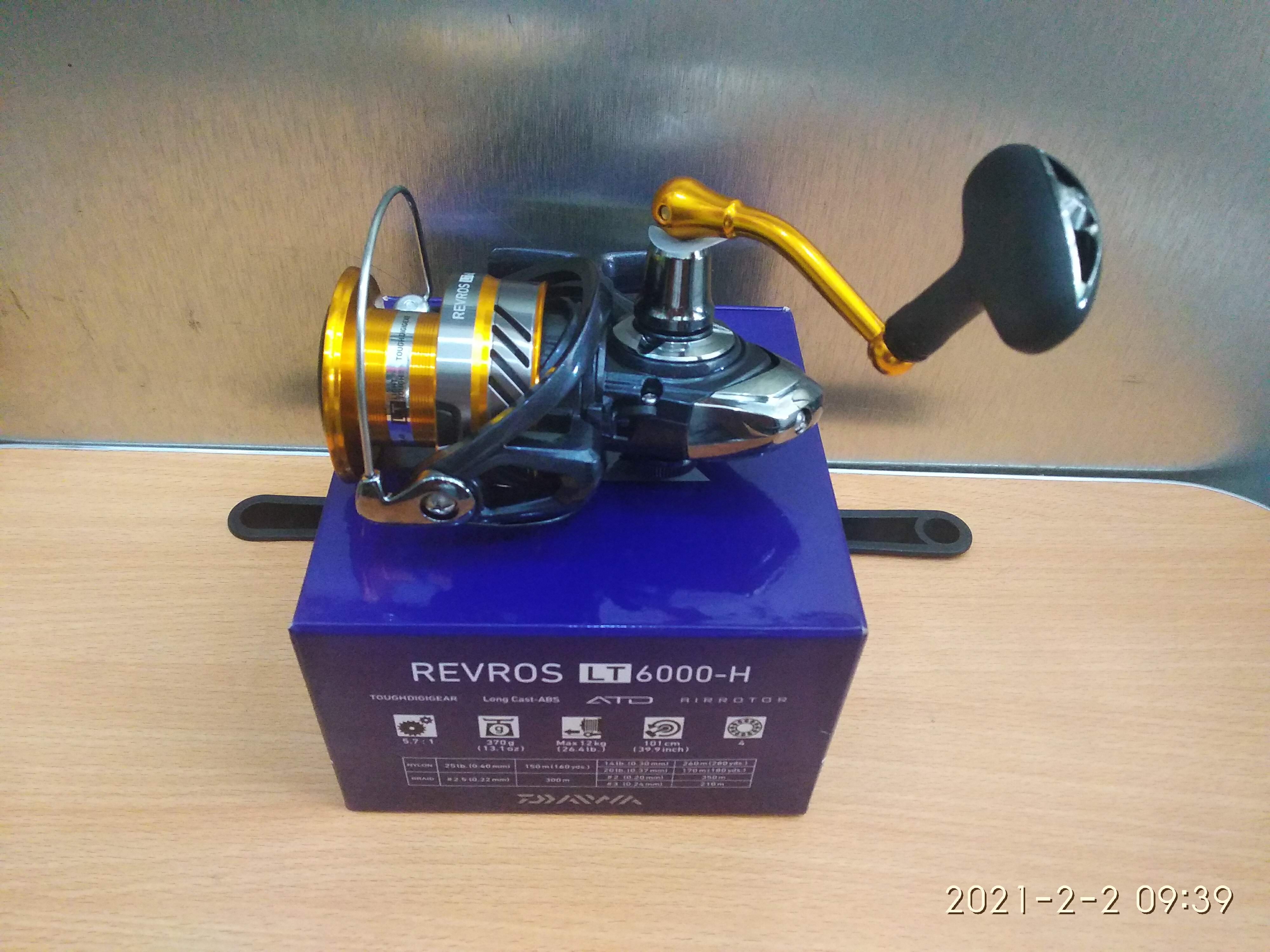 Máy câu cá Daiwa Cross Fire LT6000