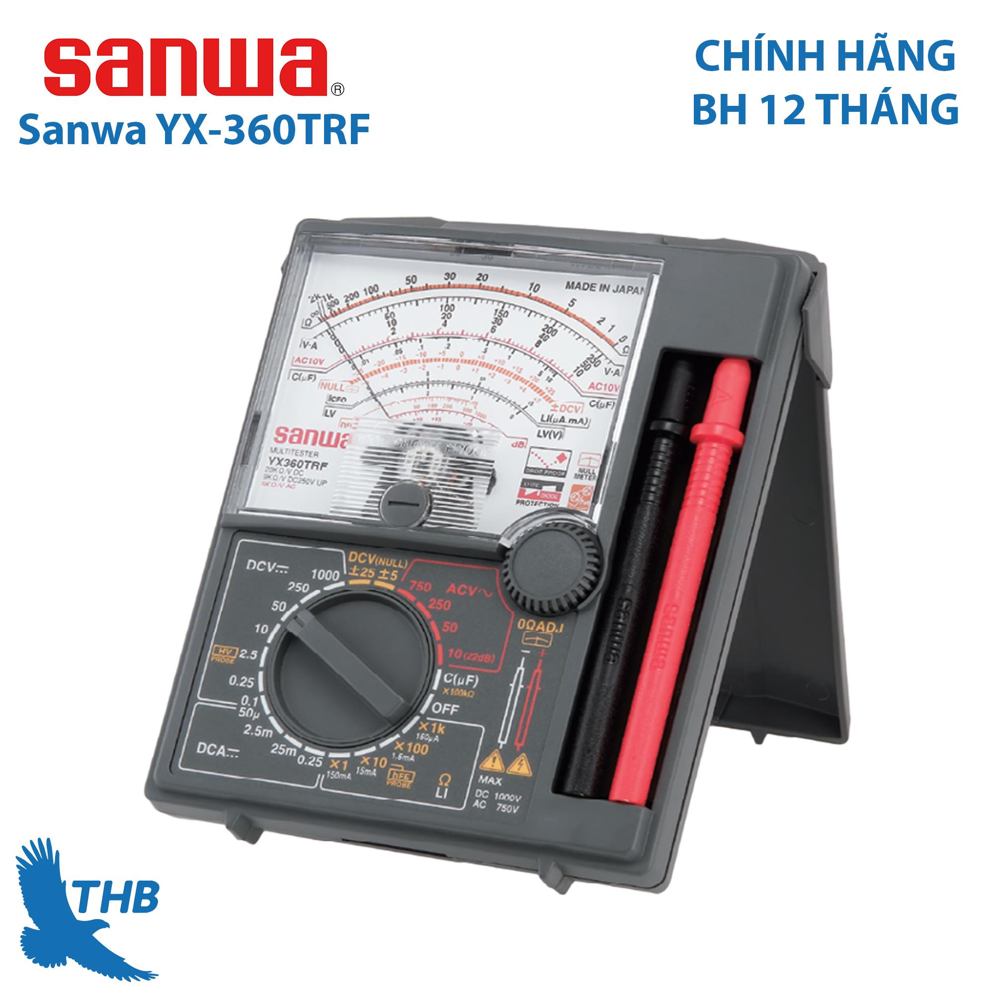 ĐỒNG HỒ ĐO VẠN NĂNG KIM CƠ SANWA YX-360TRF