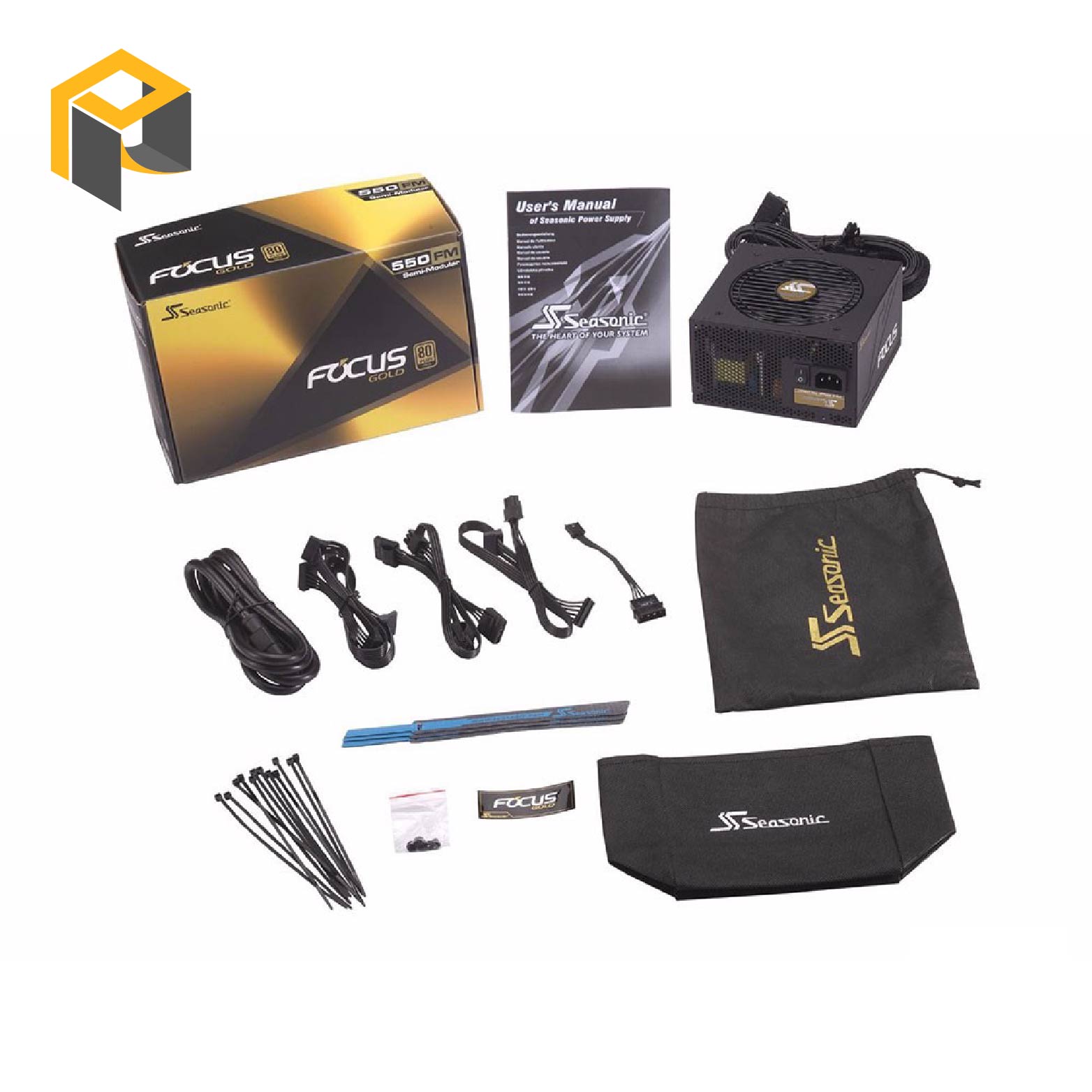 Nguồn Seasonic Focus FM-450 450W-80 Plus Gold