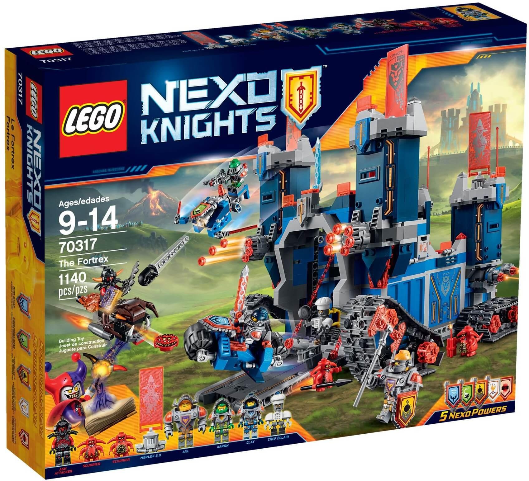 Mô Hình LEGO Nexo Knights 70317 Pháo Đài Hiệp Sỹ