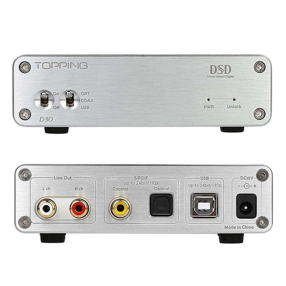 Dac giải mã TOPPING D30 DSD XMOS 24Bit