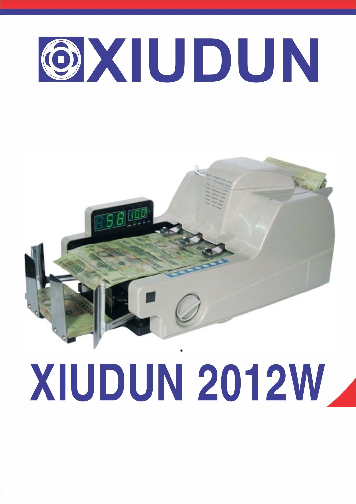 Máy đếm tiền Xiudun 618/2012W