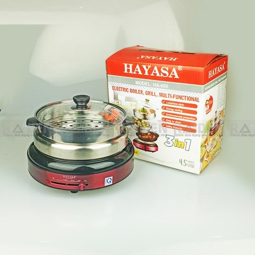 Lẩu Điện Nướng Hayasa HA-690