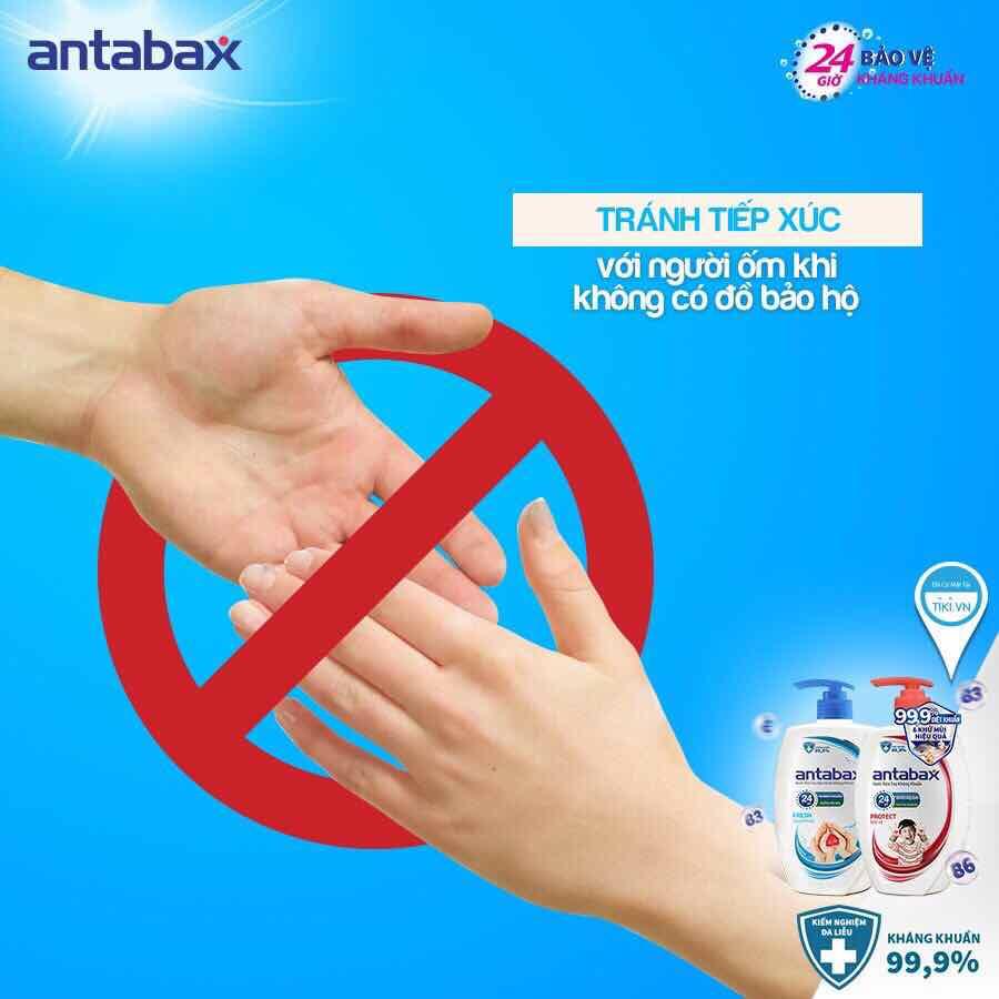 Sữa rửa tay kháng khuẩn Antabax Fresh 250ml